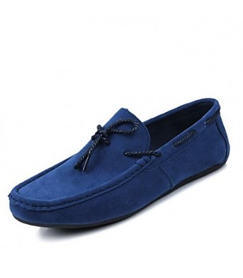 Men's Shoes Round Toe Flat Heel Loafers More Colors Available  